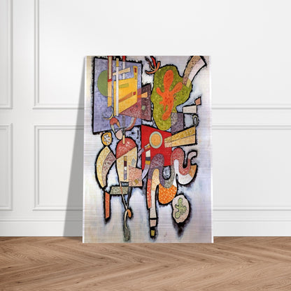 COMPLEX SIMPLE 1939 - Wassily Kandinsky Brushed Aluminum Print - 70x100 cm / 28x40 inches | Wassily Kandinsky Aluminum Print | Wassily Kandinsky Prints