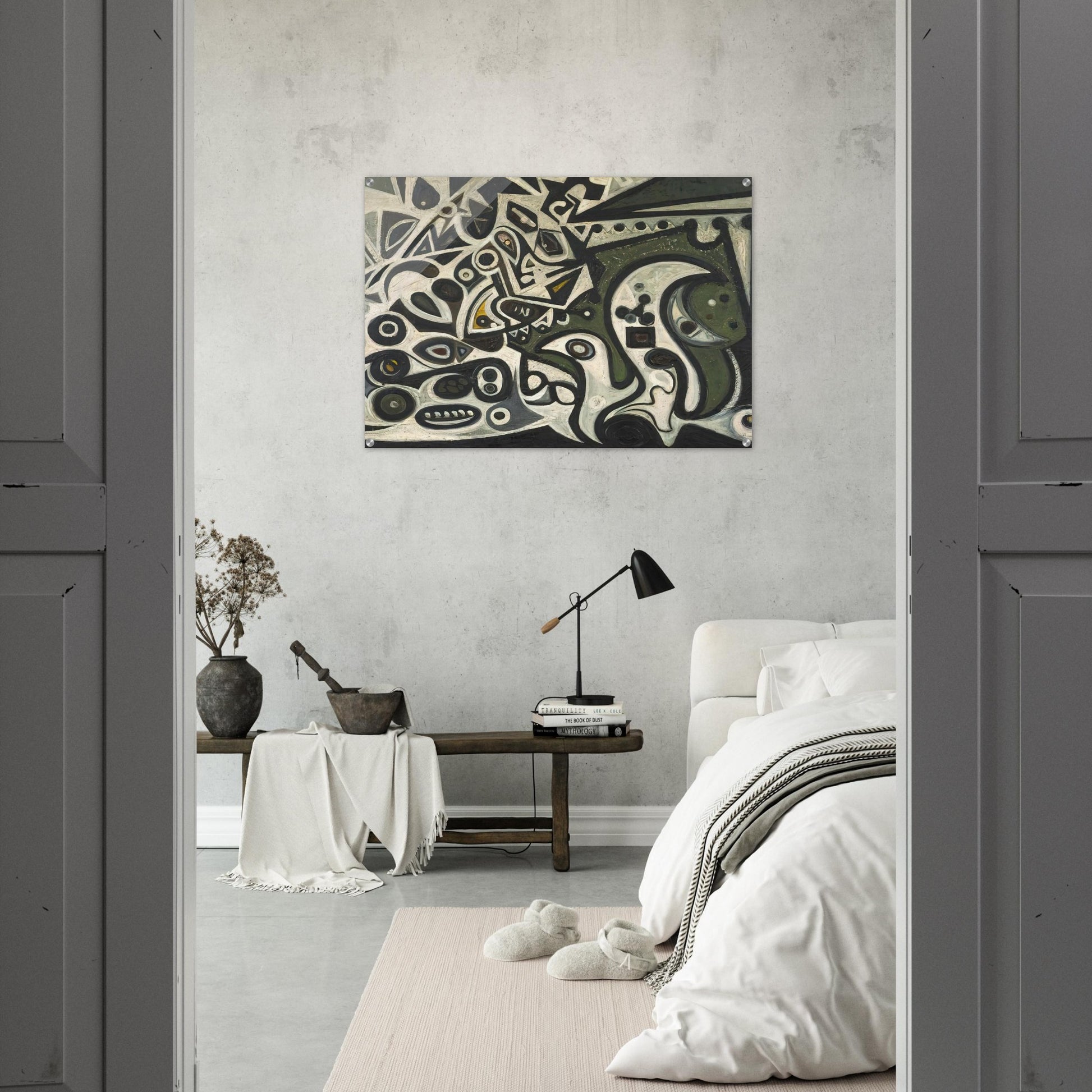 River Metamorphosis - 1939 - Richard Pousette-Dart Acrylic Print - 70x100 cm / 28x40″ inches