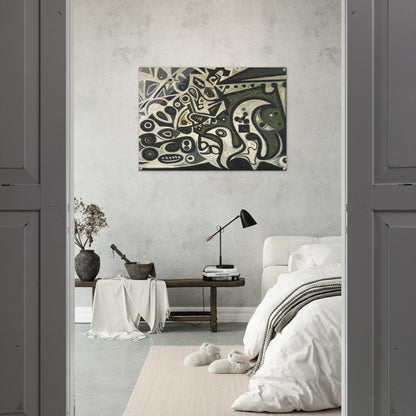 River Metamorphosis - 1939 - Richard Pousette-Dart Acrylic Print - 70x100 cm / 28x40″ inches
