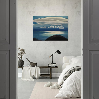 Lake Superior - 1928 - Lawren Harris Brushed Aluminum Print - 70x100 cm / 28x40 inches | Lawren Harris Aluminum Print | Lawren Harris Prints