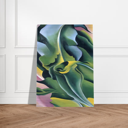 Corn No. 2 - Georgia O'Keeffe Brushed Aluminum Print - 70x100 cm / 28x40 inches | Georgia O'Keeffe Aluminum Print | Georgia O'Keeffe Prints