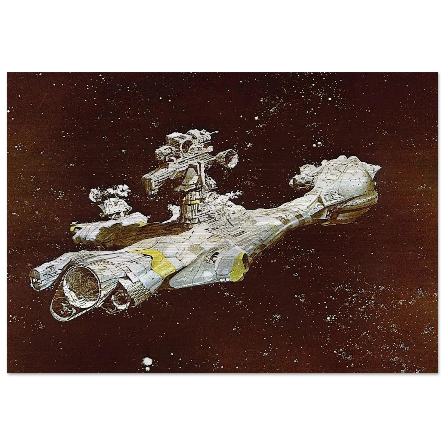 Chris Foss - Chris Foss Brushed Aluminum Print - 70x100 cm / 28x40 inches | Chris Foss Aluminum Print | Chris Foss Prints