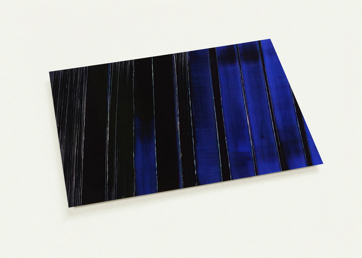Peinture 11 Juillet 1987 - 1987 By Pierre Soulages Pack of 10 Post Cards | Pierre Soulages Post Cards | A6 (10.5 x 14.8 cm) - 4.1 x 5.8 inches