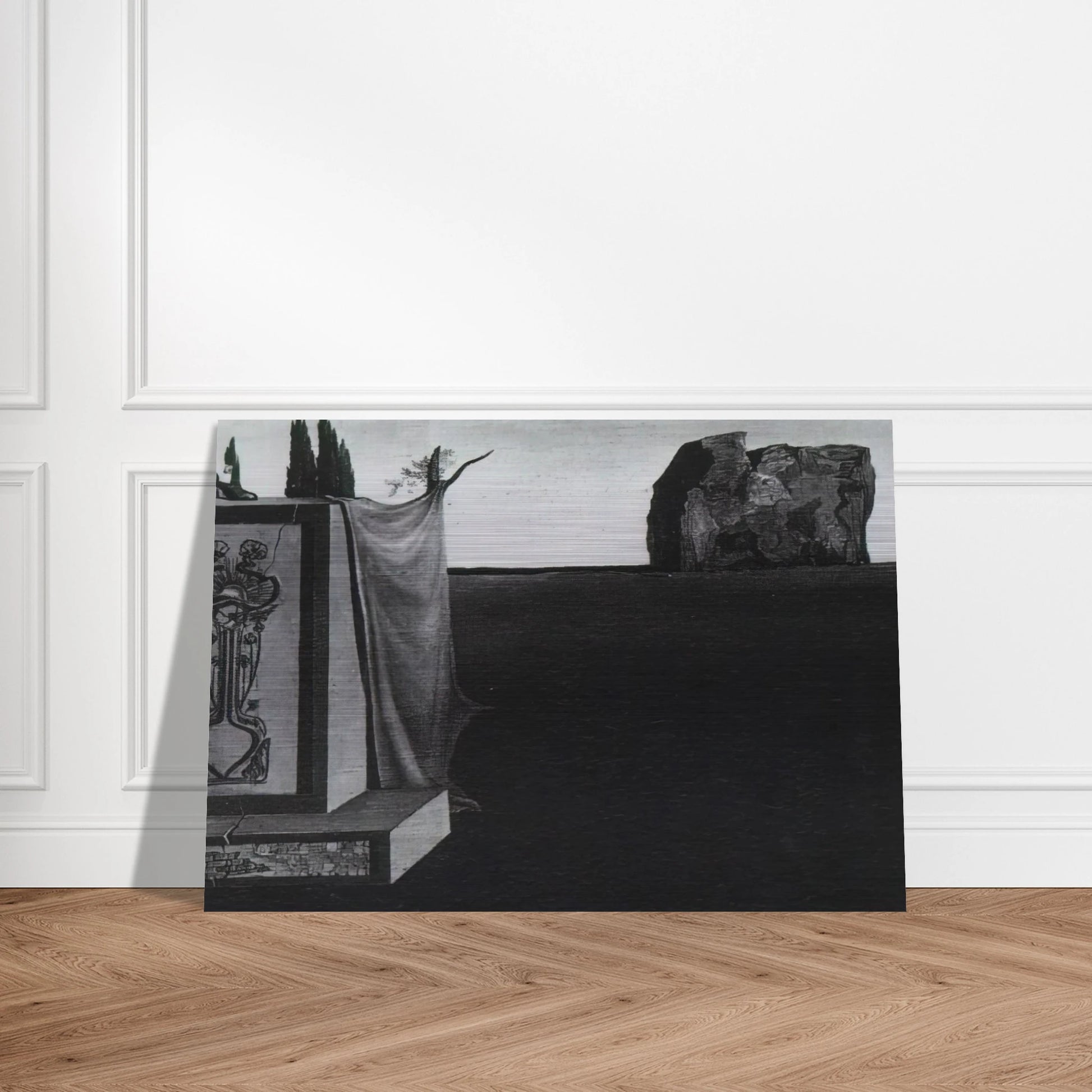 LANDSCAPE - Salvador Dali Brushed Aluminum Print - 70x100 cm / 28x40 inches | Salvador Dali Aluminum Print | Salvador Dali Prints