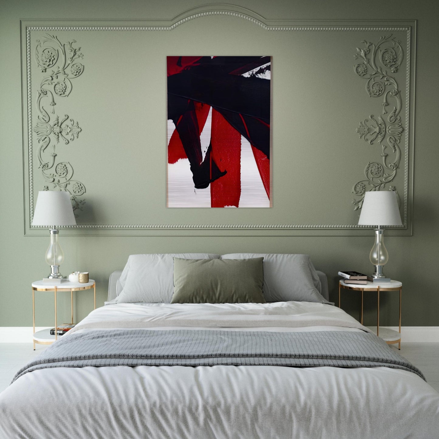 UNTITLED 2007 1 - Luis Feito Brushed Aluminum Print - 70x100 cm / 28x40 inches | Luis Feito Aluminum Print | Luis Feito Prints