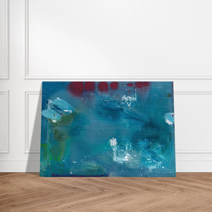 Stella Polaris, 1990- - Helen Frankenthaler Brushed Aluminum Print - 70x100 cm / 28x40 inches | Helen Frankenthaler Aluminum Print | Helen Frankenthaler Prints