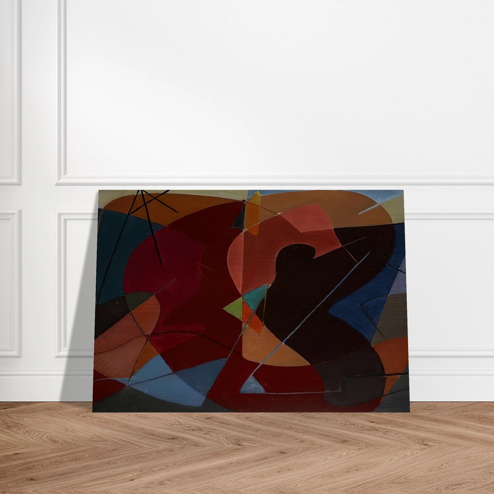 Untitled No 8 - 1932 - John Ferren Brushed Aluminum Print - 70x100 cm / 28x40 inches | John Ferren Aluminum Print | John Ferren Prints
