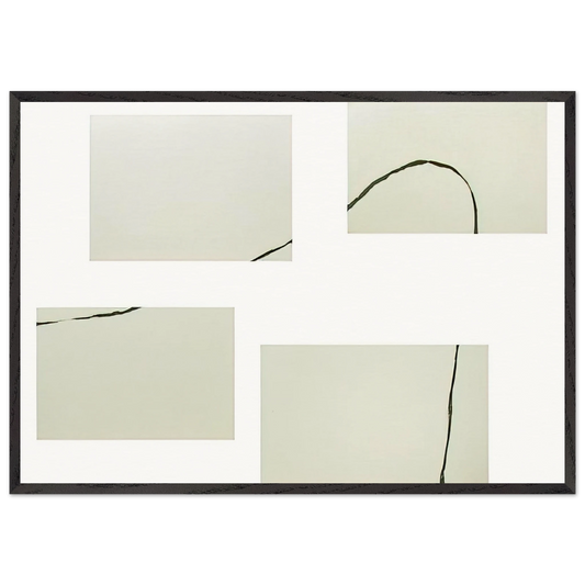62-5 - 1962 - Martin Barre 70x100 cm / 28x40 inches Framed Art Print – Black Wooden Frame