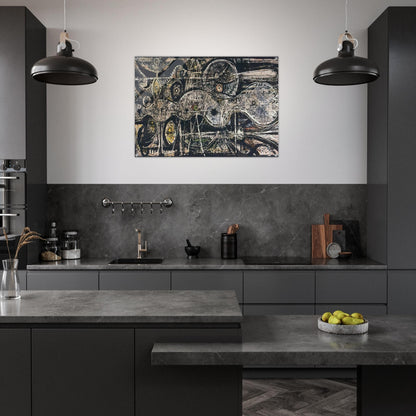 Undulation - Richard Pousette-Dart Acrylic Print - 70x100 cm / 28x40″ inches | Richard Pousette-Dart Wall Art | Richard Pousette-Dart Prints