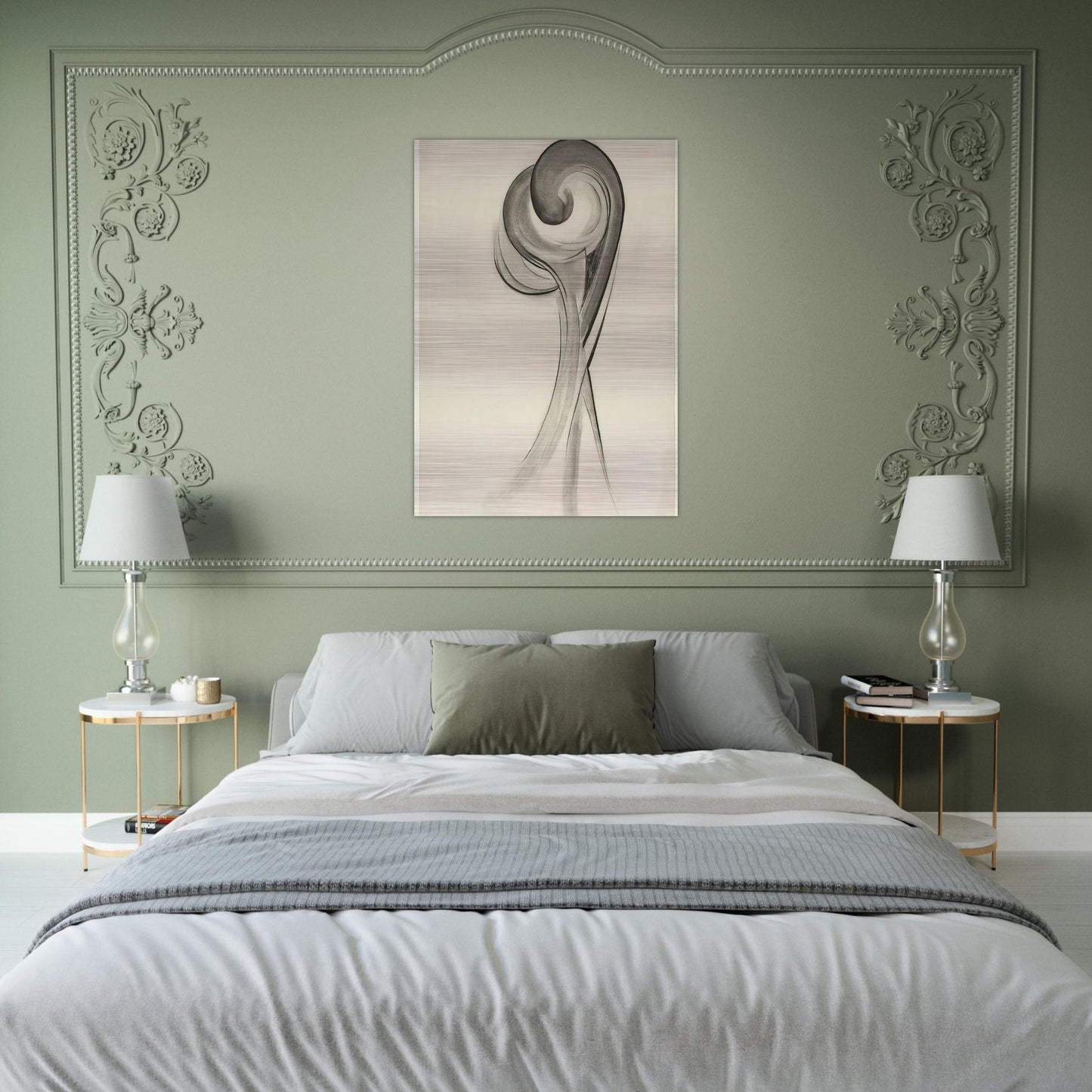 Drawing XII - Georgia O'Keeffe Brushed Aluminum Print - 70x100 cm / 28x40 inches | Georgia O'Keeffe Aluminum Print | Georgia O'Keeffe Prints