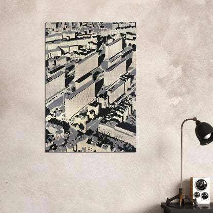 OWNSCAPE HA 1968 - Gerhard Richter Brushed Aluminum Print - 70x100 cm / 28x40 inches | Gerhard Richter Aluminum Print | Gerhard Richter Prints