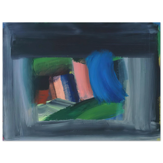 Howard Hodgkin - Rain - 1989  75x100 cm / 30x40inches Fine Art Poster