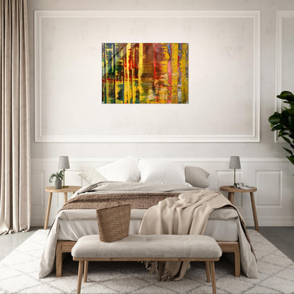 ABSTRACT PAINTING 780 1 1 - Gerhard Richter Acrylic Print - 70x100 cm / 28x40″ inches