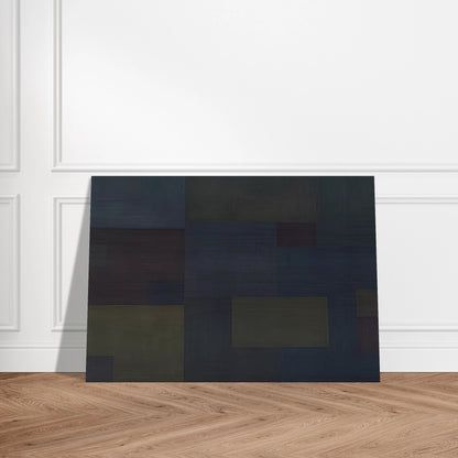 Number 17 - 1953 - Ad Reinhardt Brushed Aluminum Print - 70x100 cm / 28x40 inches | Ad Reinhardt Aluminum Print | Ad Reinhardt Prints