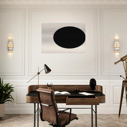 Circle Form - Ellsworth Kelly Brushed Aluminum Print - 70x100 cm / 28x40 inches | Ellsworth Kelly Aluminum Print | Ellsworth Kelly Prints