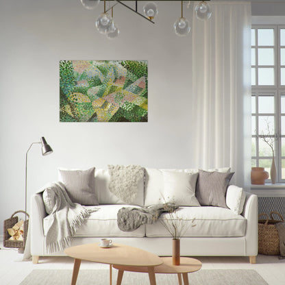 UNTITLED LANDSCAPE NEAR MADRID - Salvador Dali Brushed Aluminum Print - 70x100 cm / 28x40 inches | Salvador Dali Aluminum Print | Salvador Dali Prints