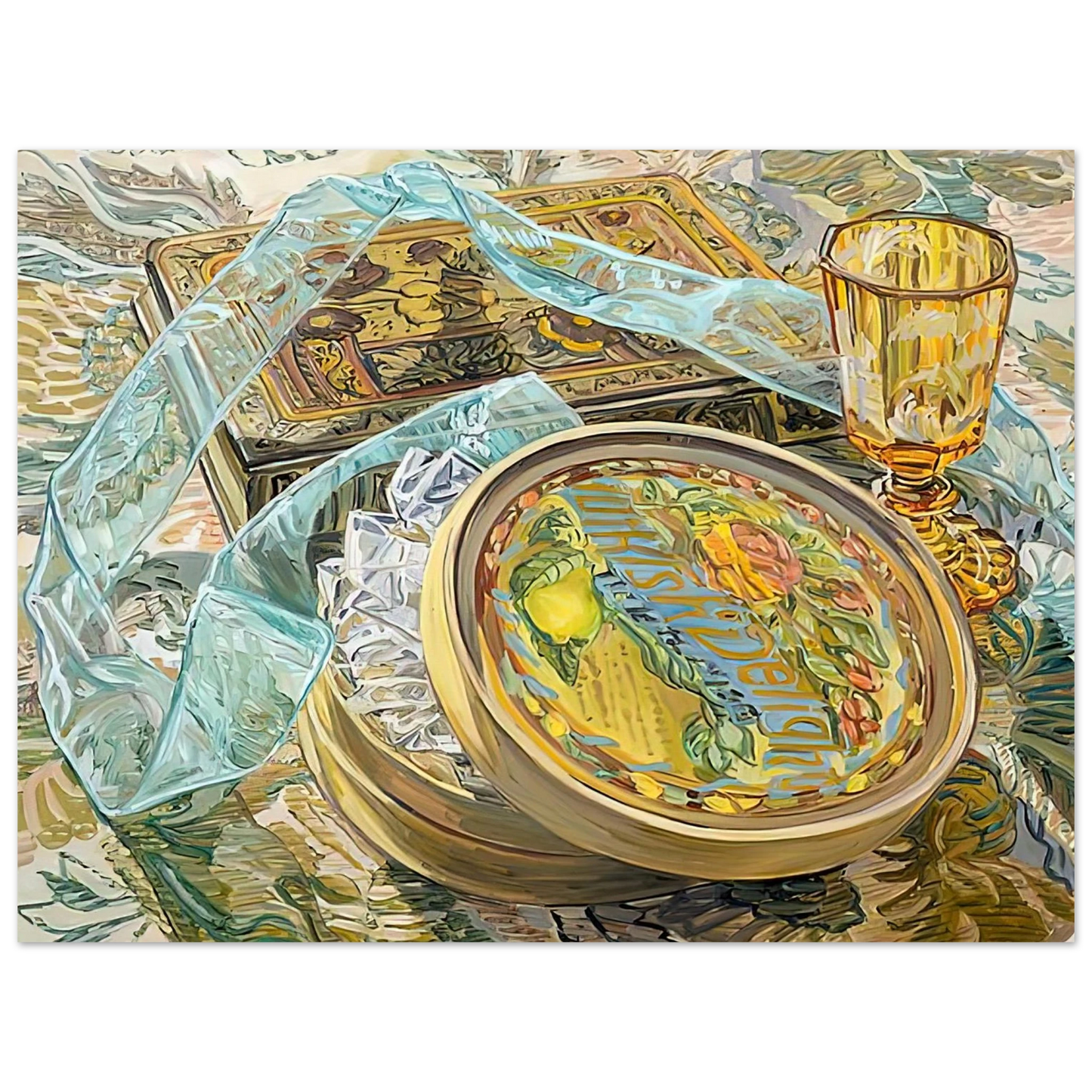 Janet Fish - TURKISH DELIGHT 2003  75x100 cm / 30x40inches Fine Art Poster