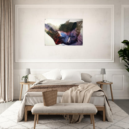 Phenomena Over the Cusp - Paul Jenkins Acrylic Print - 70x100 cm / 28x40″ inches