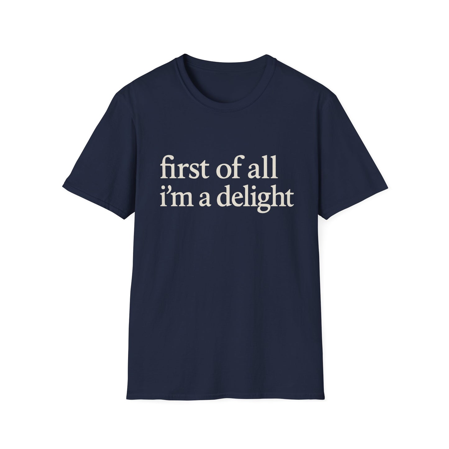 Allereerst ben ik een Leuke Shirt, Grappig Citaat T-shirt voor Vrouwen, Sassy Zegging Trui, Geestig Grafisch Cadeau voor Beste Vriendin