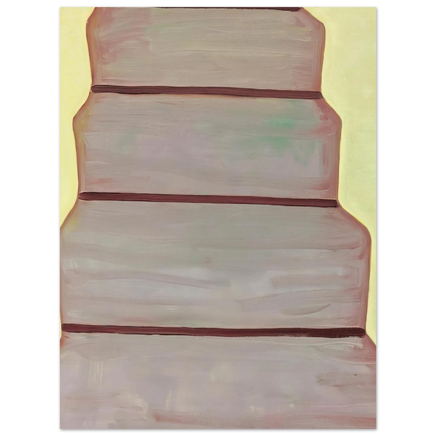 Raoul De Keyser - Untitled - 1998  75x100 cm / 30x40inches Fine Art Poster