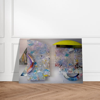 Ibis - Sam Gilliam Brushed Aluminum Print - 70x100 cm / 28x40 inches | Sam Gilliam Aluminum Print | Sam Gilliam Prints
