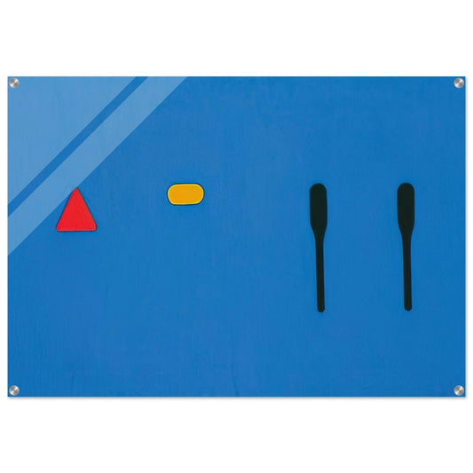 Untitled - 1968 - Ron Gorchov Acrylic Print - 70x100 cm / 28x40″ inches