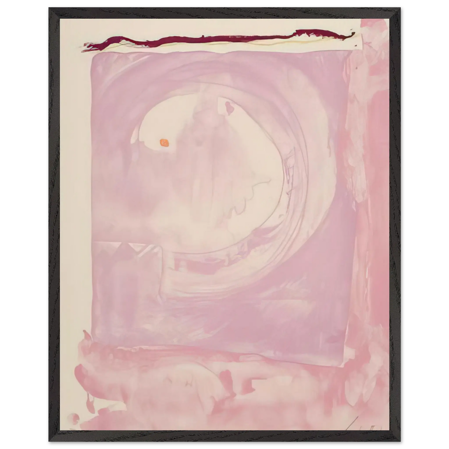 Helen Frankenthaler - Reflections IX - 1995 Wall art - 28x43  cm / XL (11x17 inches) - Fine Art Poster - -