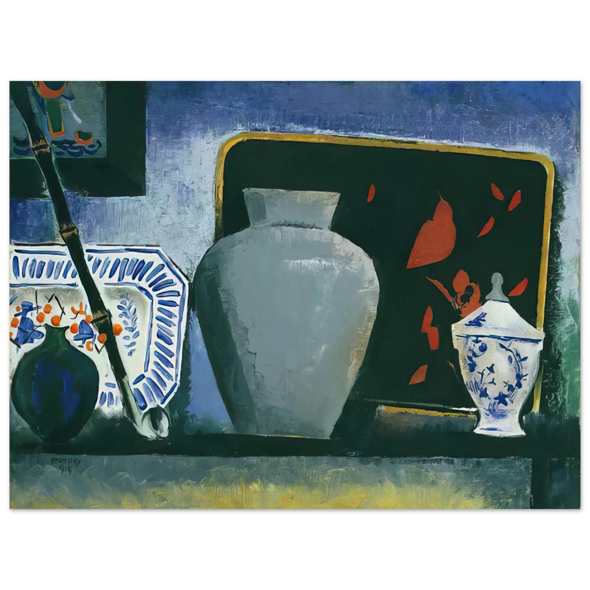 Man Ray - THE BLACK TRAY  75x100 cm / 30x40inches Fine Art Poster