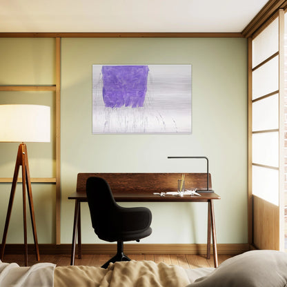 Violet - 1997 - Michel Majerus Brushed Aluminum Print - 70x100 cm / 28x40 inches | Michel Majerus Aluminum Print | Michel Majerus Prints