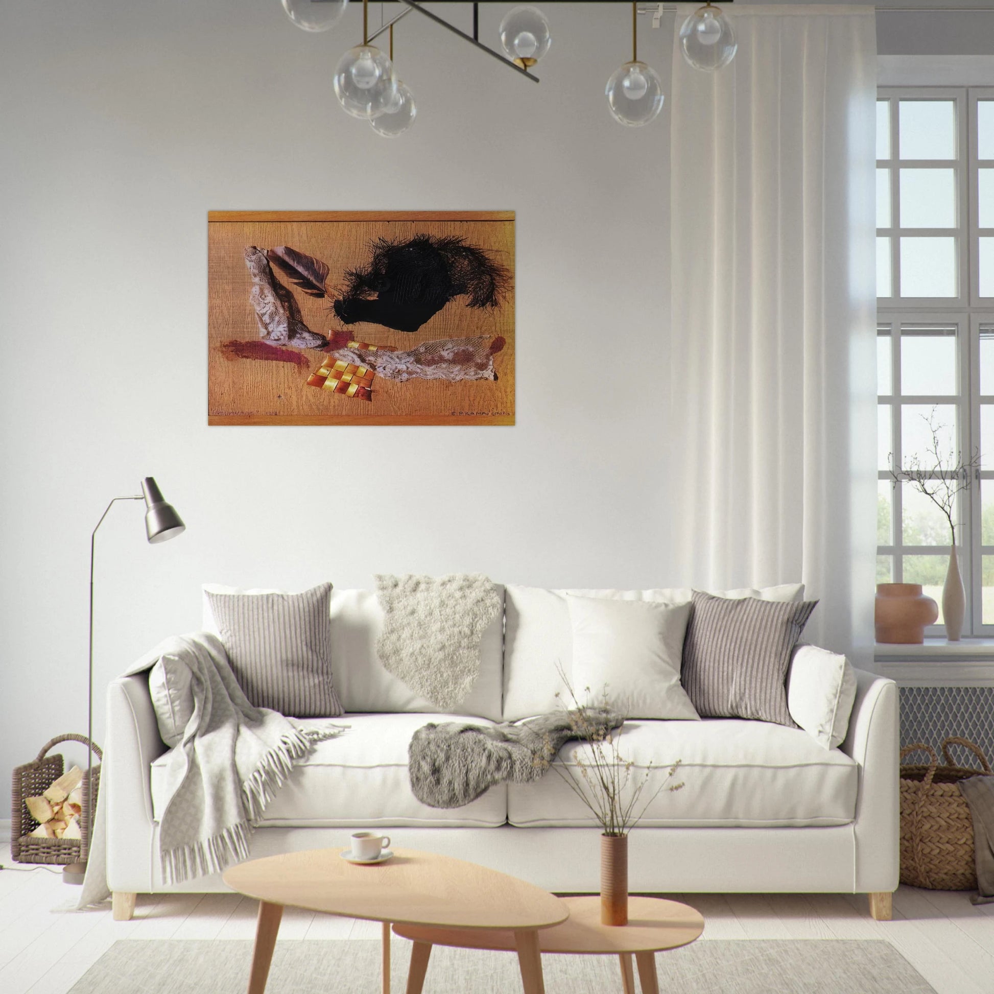 B GUINAGE 1918 - Enrico Prampolini Brushed Aluminum Print - 70x100 cm / 28x40 inches | Enrico Prampolini Aluminum Print | Enrico Prampolini Prints