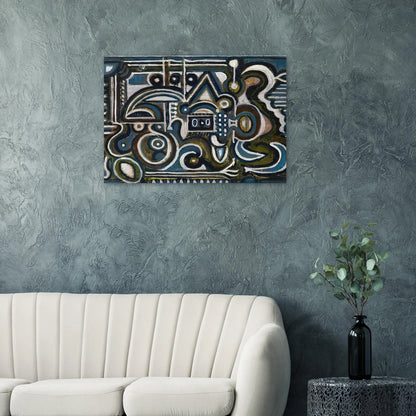 Untitled - 1930 - Richard Pousette-Dart Brushed Aluminum Print - 70x100 cm / 28x40 inches | Richard Pousette-Dart Aluminum Print | Richard Pousette-Dart Prints