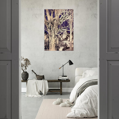 Solitude - Maxfield Parrish Brushed Aluminum Print - 70x100 cm / 28x40 inches | Maxfield Parrish Aluminum Print | Maxfield Parrish Prints