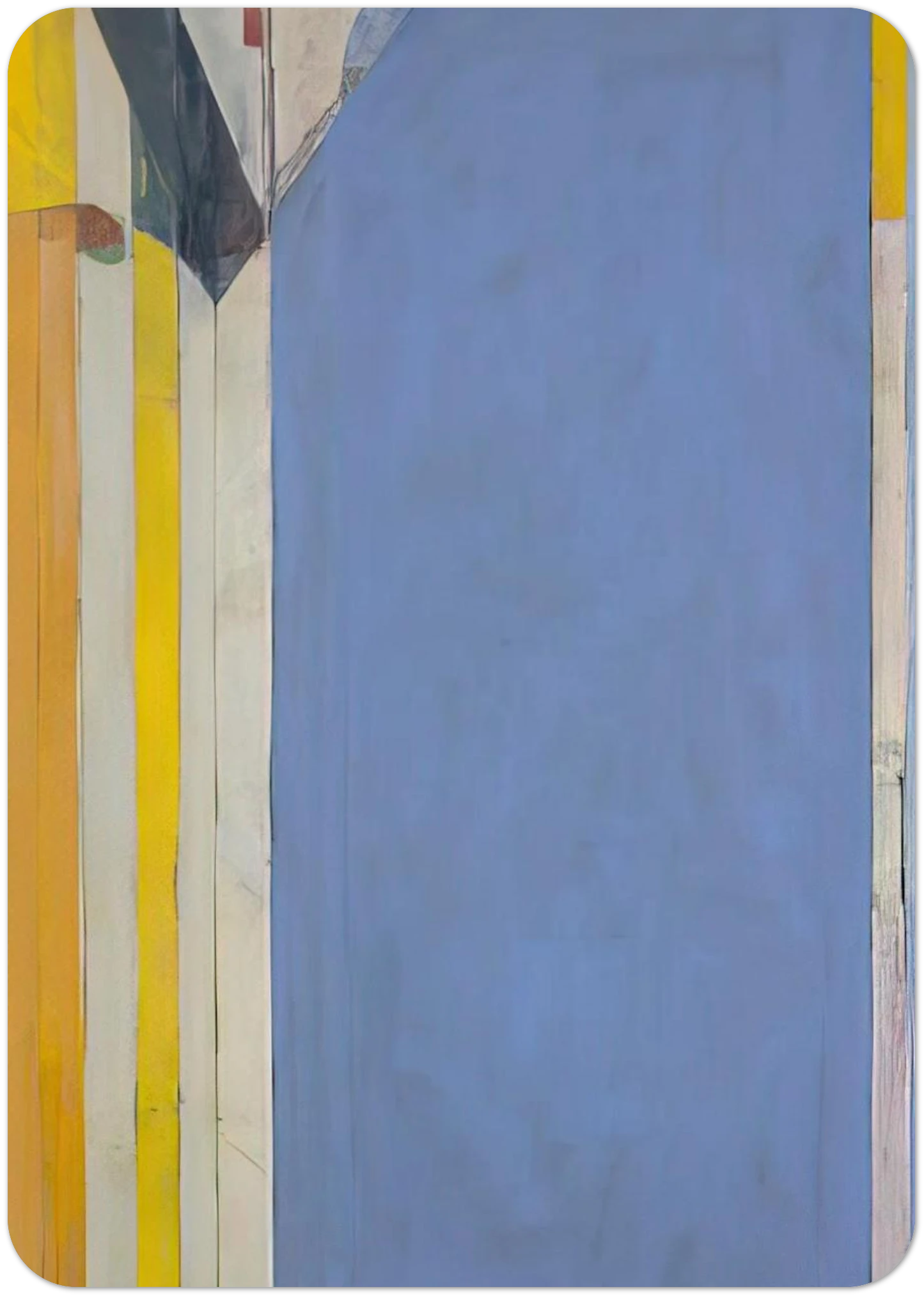 Ocean Park #139 By Richard Diebenkorn Pack of 10 Post Cards | Richard Diebenkorn Post Cards | A6 (10.5 x 14.8 cm) - 4.1 x 5.8 inches