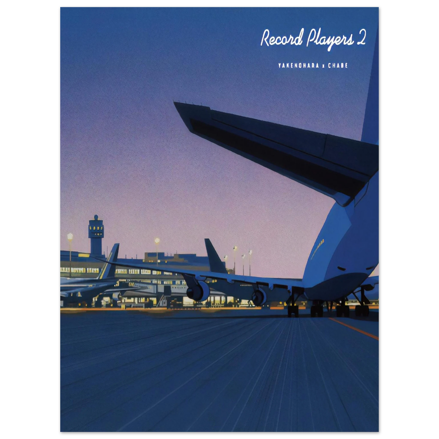 Hiroshi Nagai - Taxiway Wall Art - 21x29.7 cm / 8x12" - Fine Art Poster - -