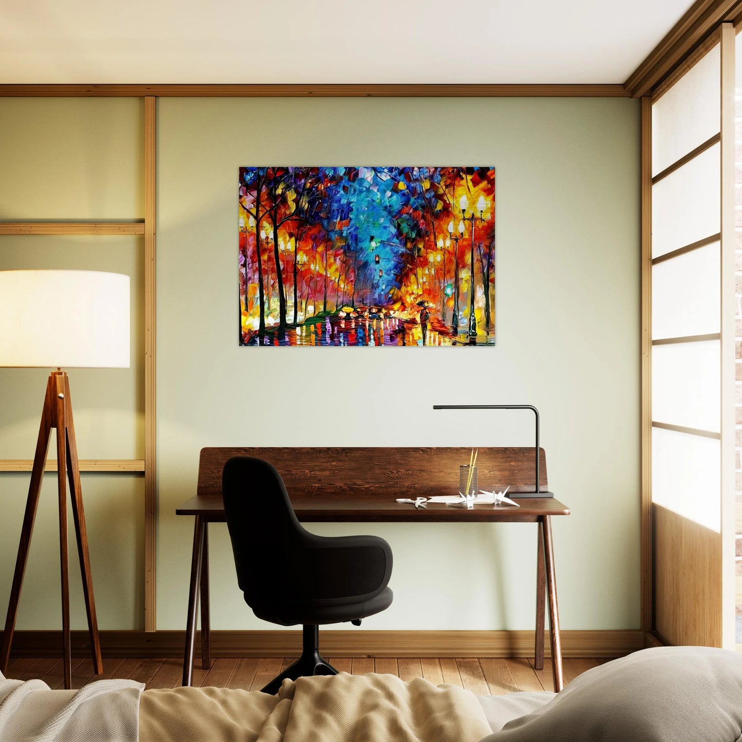 Leonid Afremov - Leonid Afremov Brushed Aluminum Print - 70x100 cm / 28x40 inches | Leonid Afremov Aluminum Print | Leonid Afremov Prints