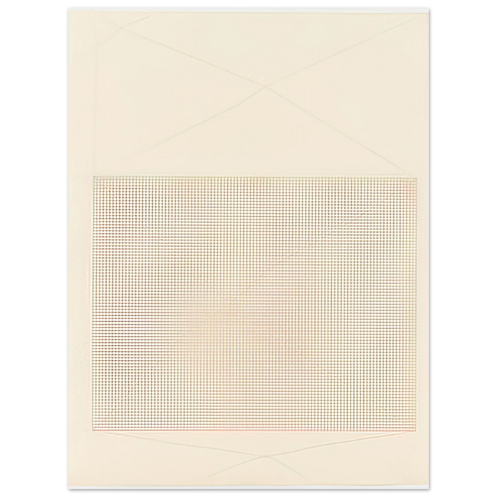 Gego - Untitled 7315 - 1973  75x100 cm / 30x40inches Fine Art Poster