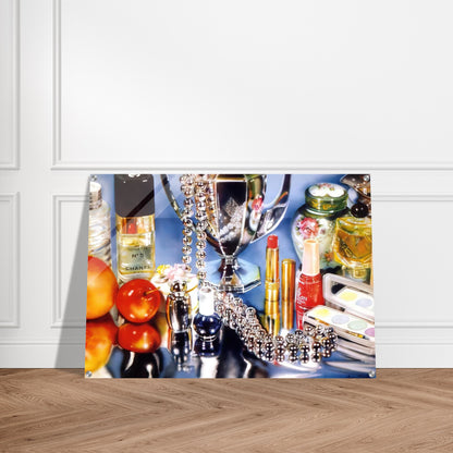 CHANEL 1974 - Audrey Flack Acrylic Print - 70x100 cm / 28x40″ inches