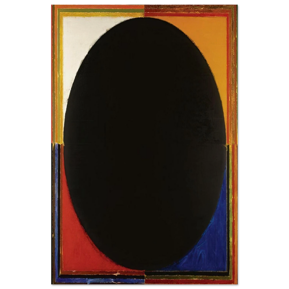 Bindu - 1985 - S. H. Raza Art Prints - 100x150 cm / 40x60″ inches | S. H. Raza Poster | S. H. Raza Prints