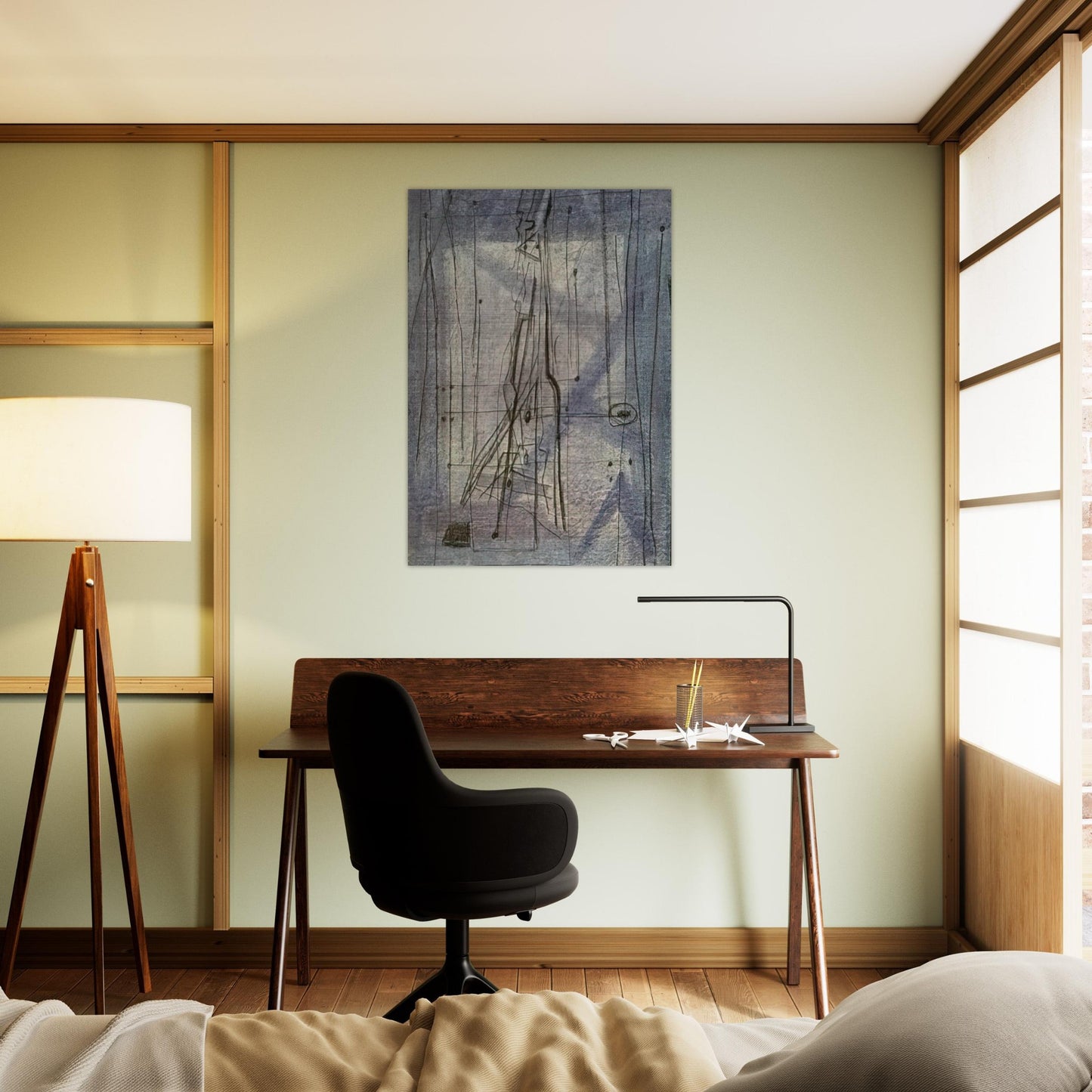 Diario - 1954 - Bice Lazzari Brushed Aluminum Print - 70x100 cm / 28x40 inches | Bice Lazzari Aluminum Print | Bice Lazzari Prints