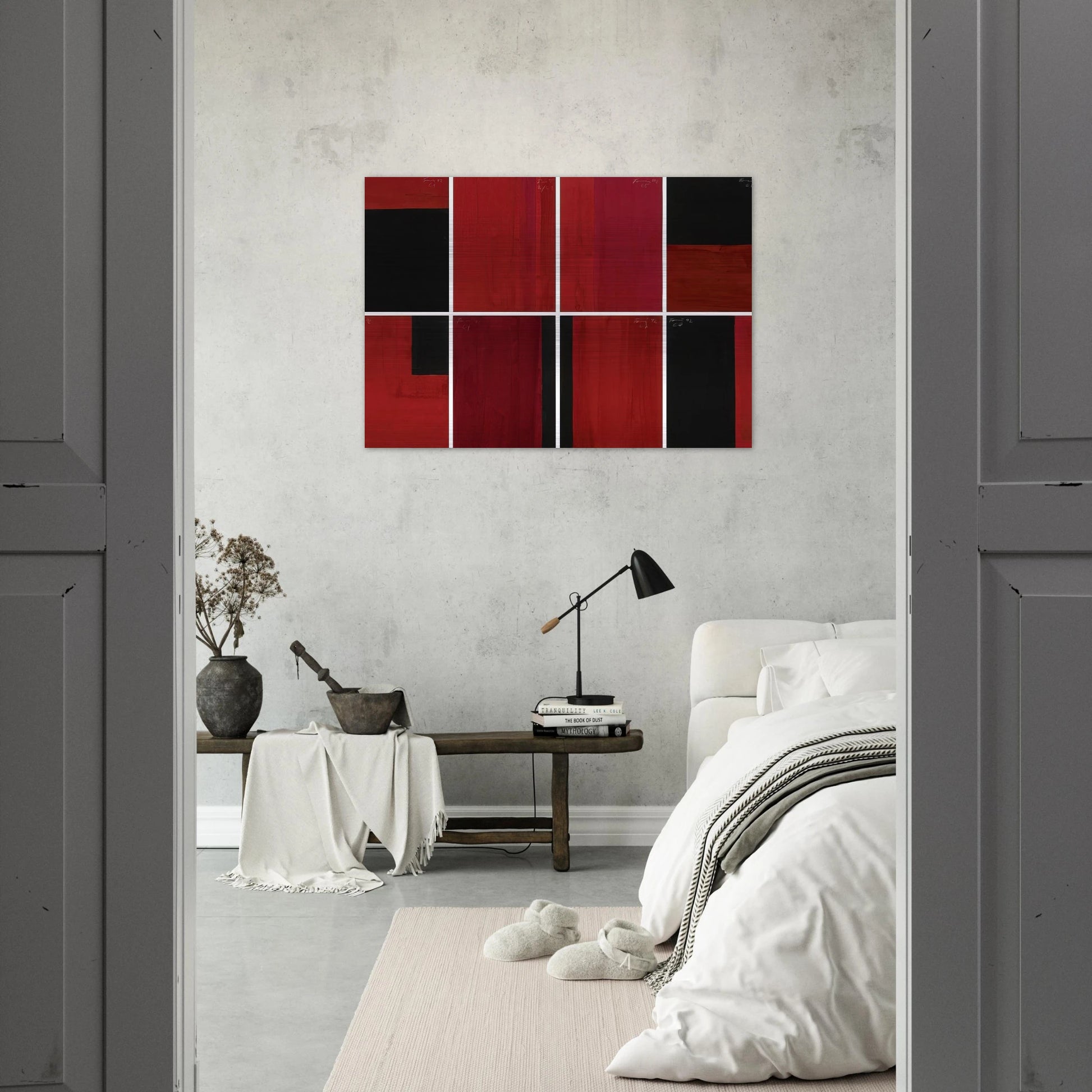 Untitled in 8 Parts - 1992 - Gunther Forg Brushed Aluminum Print - 70x100 cm / 28x40 inches | Gunther Forg Aluminum Print | Gunther Forg Prints