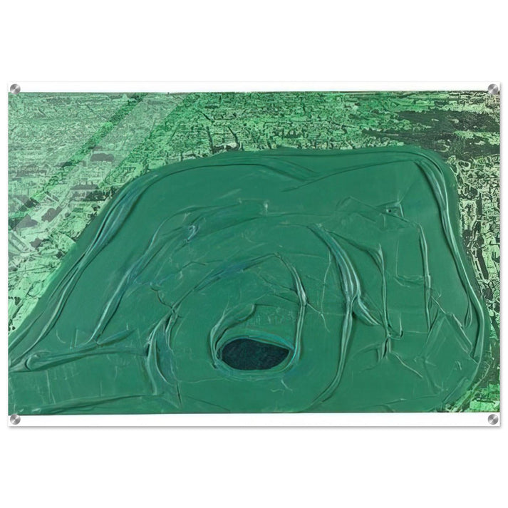 Postcard Hyde Park - 1969 - Dieter Roth Acrylic Print - 70x100 cm / 28x40″ inches | Dieter Roth Wall Art | Dieter Roth Prints