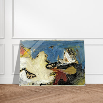PAINTING I 1957 - Milton Resnick Acrylic Print - 70x100 cm / 28x40″ inches