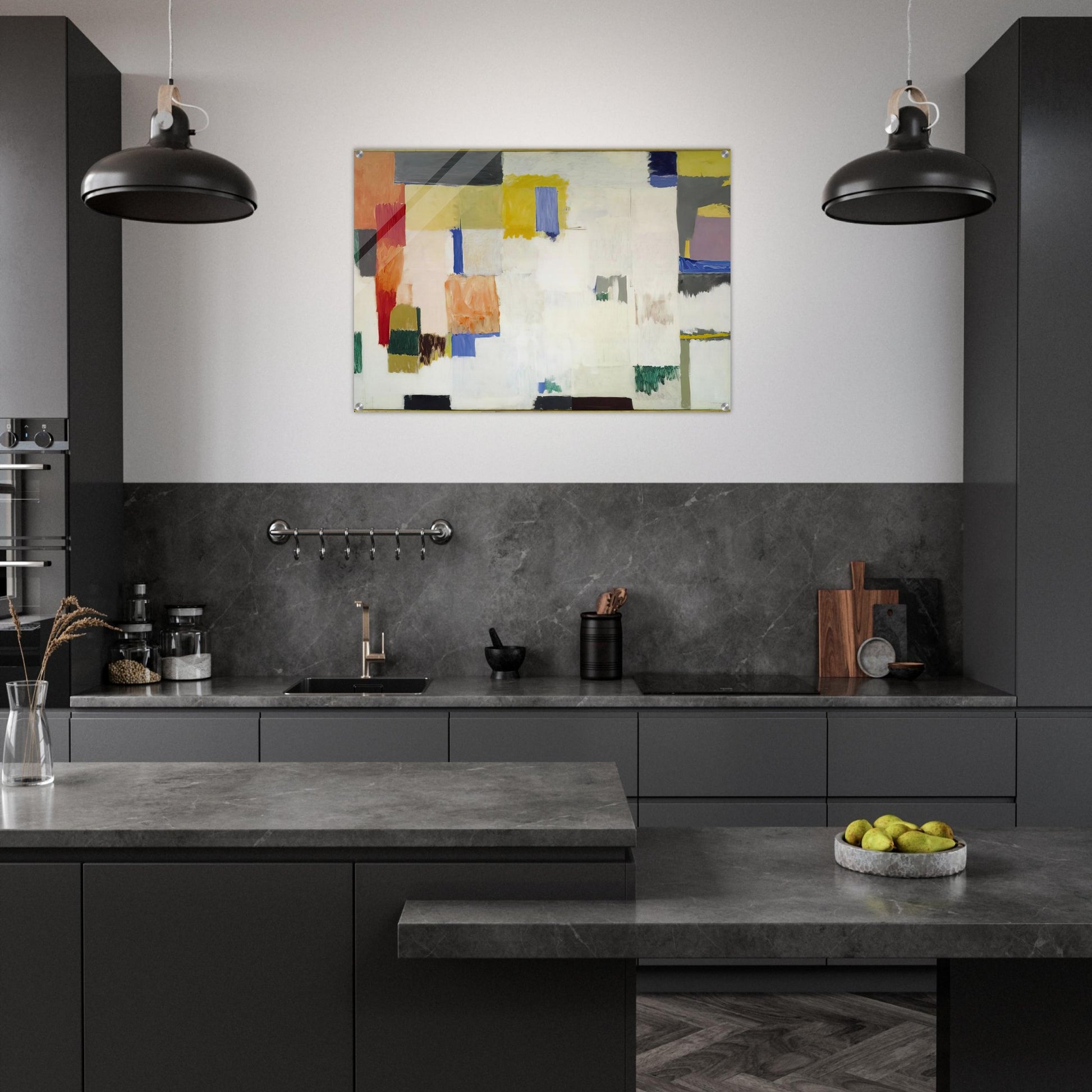 Untitled - 1956 - Giorgio Cavallon Acrylic Print - 70x100 cm / 28x40″ inches
