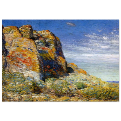 Harney Desert 02 - Childe Hassam Brushed Aluminum Print - 70x100 cm / 28x40 inches | Childe Hassam Aluminum Print | Childe Hassam Prints