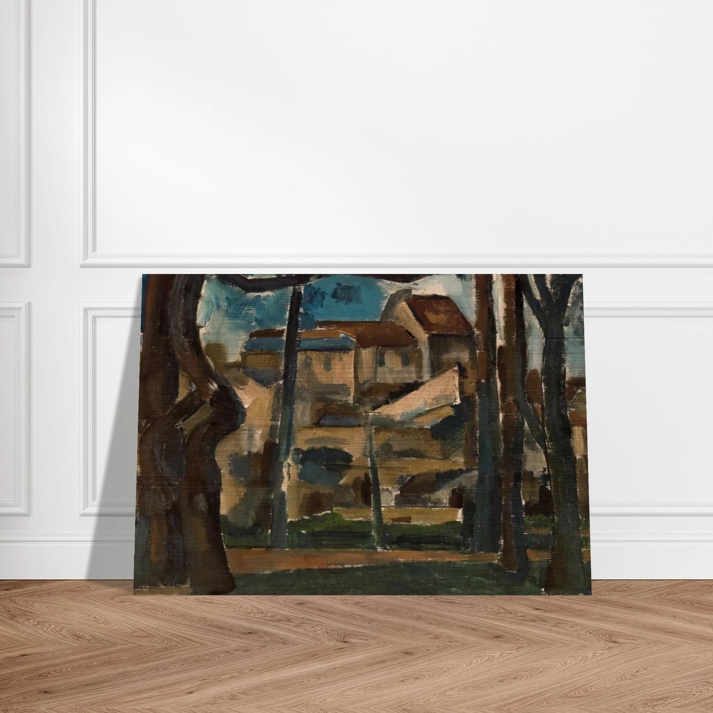 LANDSCAPE OF CARRI RES 1909 - Andre Derain Brushed Aluminum Print - 70x100 cm / 28x40 inches | Andre Derain Aluminum Print | Andre Derain Prints