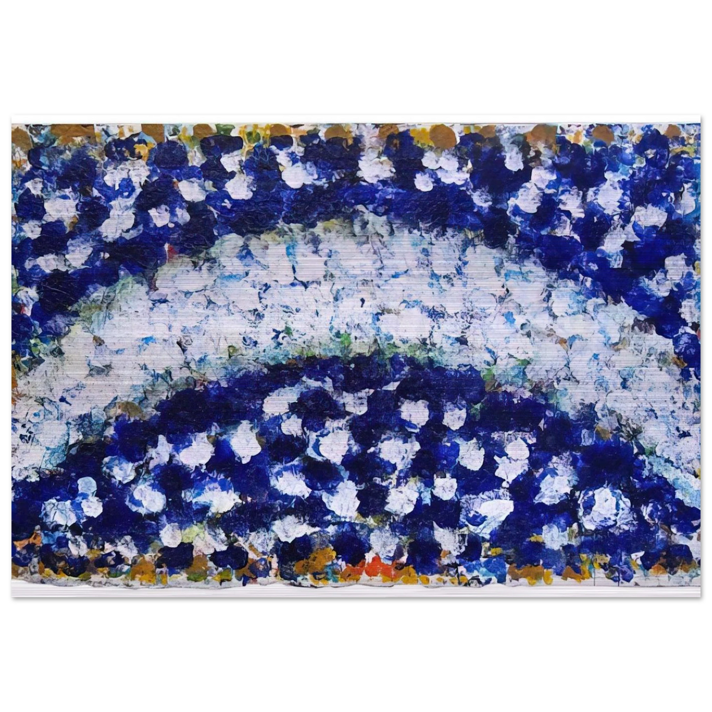 Intensive Crescent - 1985 - Richard Pousette-Dart Brushed Aluminum Print - 70x100 cm / 28x40 inches | Richard Pousette-Dart Aluminum Print | Richard Pousette-Dart Prints