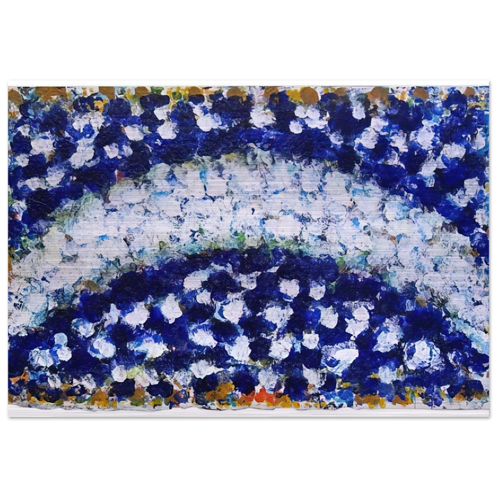 Intensive Crescent - 1985 - Richard Pousette-Dart Brushed Aluminum Print - 70x100 cm / 28x40 inches | Richard Pousette-Dart Aluminum Print | Richard Pousette-Dart Prints