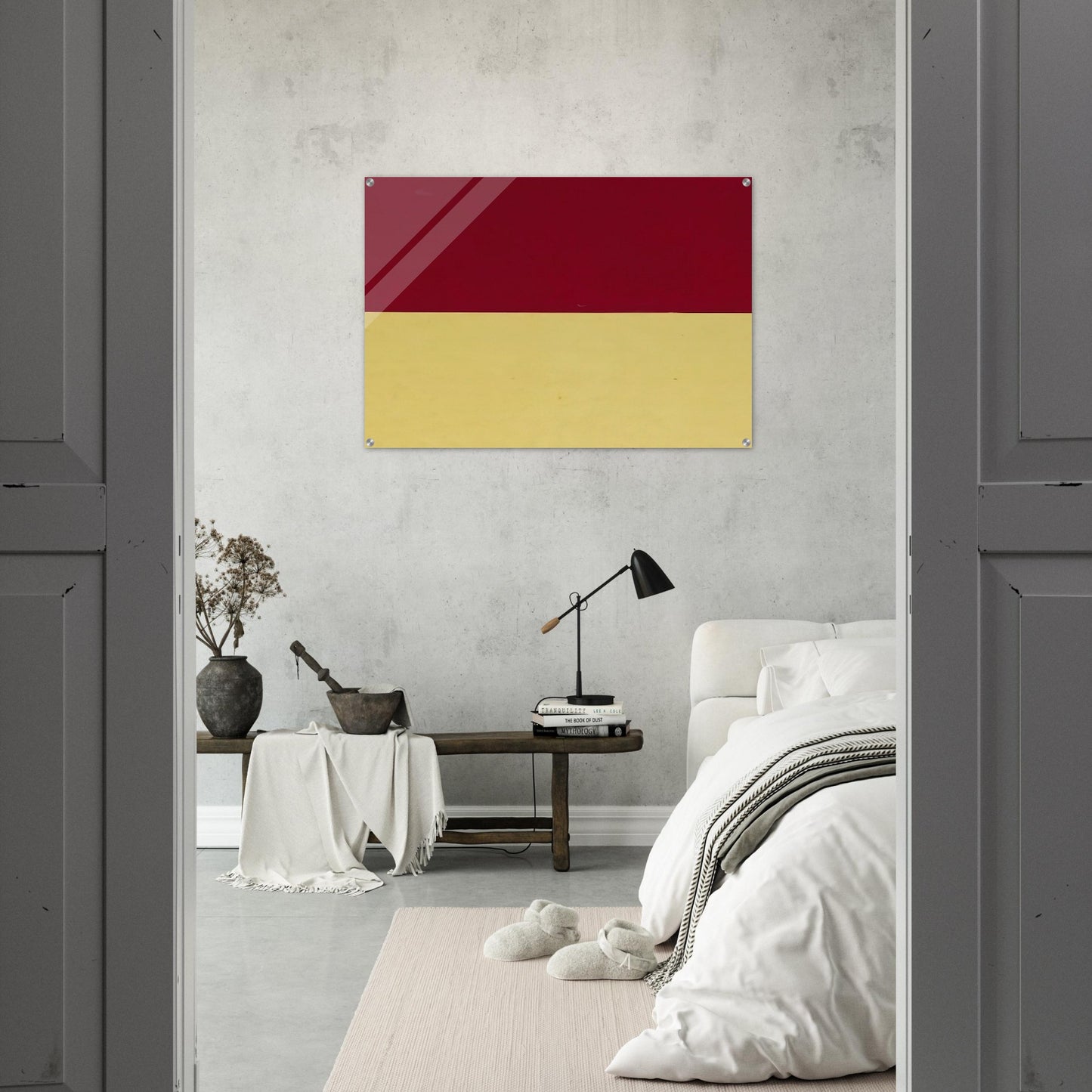 Red and Yellow - Ellsworth Kelly Acrylic Print - 70x100 cm / 28x40″ inches