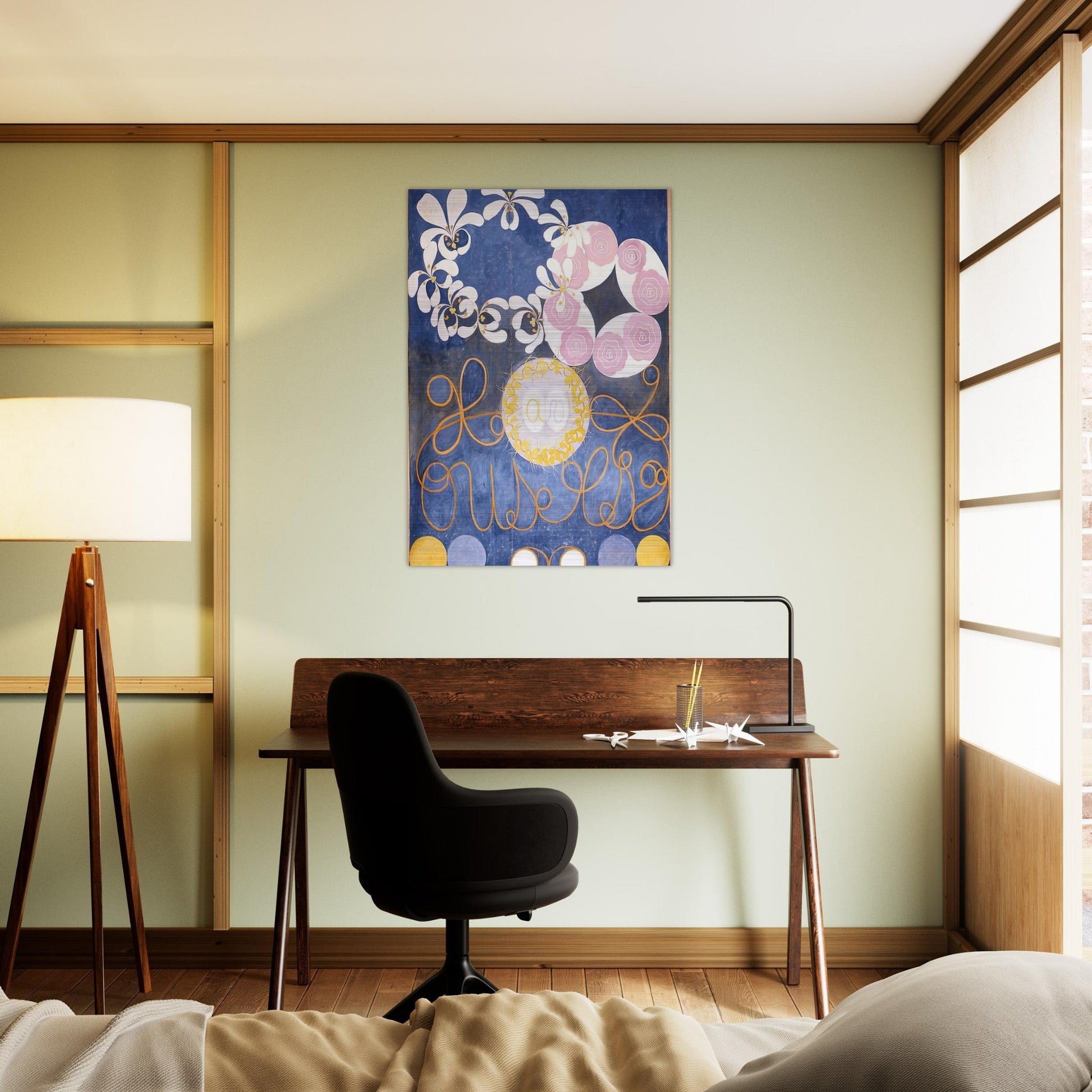THE TEN LARGEST 1907 - Hilma af Klint Brushed Aluminum Print - 70x100 cm / 28x40 inches | Hilma af Klint Aluminum Print | Hilma af Klint Prints