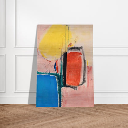 Composition No. 1 - Hans Hofmann Brushed Aluminum Print - 70x100 cm / 28x40 inches | Hans Hofmann Aluminum Print | Hans Hofmann Prints